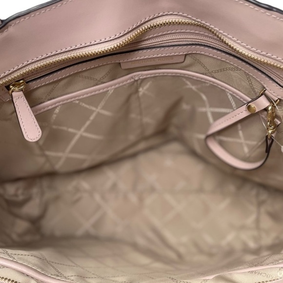 Michael Michael Kors Whitney Soft Pink Leather Shoulder Bag - Picture 3 of 6